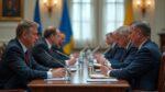 Ukraine peace talks intensify as Europe proposes multinational force