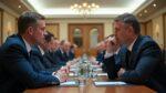 Ukraine peace talks held in Berlin as optimism remains cautious