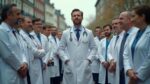 Hundreds of French Liberal Doctors Symbolically Relocate to Belgium